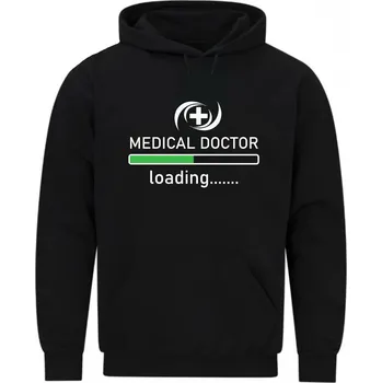 Pánská mikina Pánská mikina Budoucí Doktor Načítání Loading... (Velikost: 5XL, Barva: Černá)