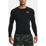 Pánské kompresní tričko UNDER ARMOUR HG ARMOUR COMP LS 1361524-001 Černá XXXL