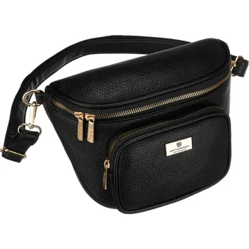 Kabelka dámská ekokožená taška se zipem Barva: Černá