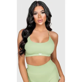 Podprsenka Sportovní podprsenka Iron Aesthetics Shape, zelená : Barva - Zelená, Velikost - XL