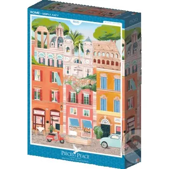 Puzzle Rím - Katy Simply Pieces &amp; Peace