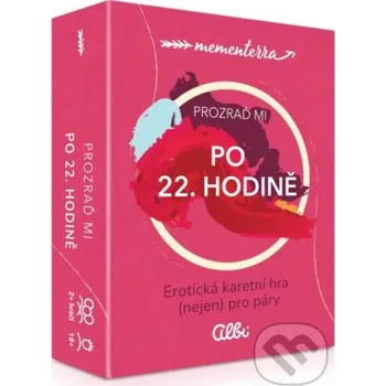 Desková hra Prozraď mi: Po 22.hodině - karetní hra - mementerra mementerra