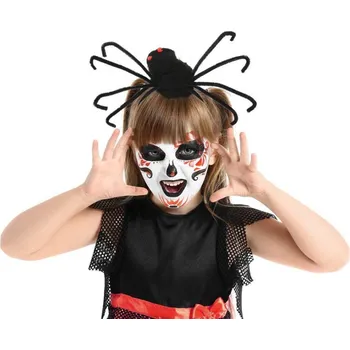 Karnevalový kostým GoDan S.A. Pavoučí čelenka - doplněk ke kostýmu /Halloween 592382