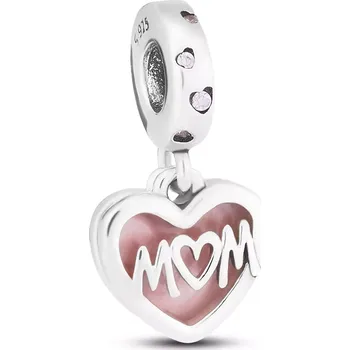 Přívěsek Stříbrný přívěsek ve tvaru srdce PETERSON CHW-003