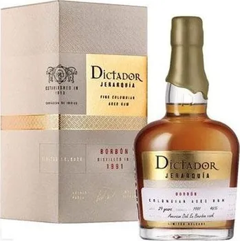 Whisky Dictador Jeraquia Burbon 1991 0,7l 46%