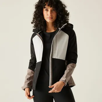 Dámská softshellová bunda Dámská softshellová bunda Regatta DESOTO black - Černá, L(40)