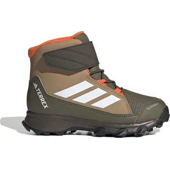 Dětská treková obuv Dětské Vysoké boty ADIDAS TERREX SNOW CW K JR4189 – Hnědá 38 2/3