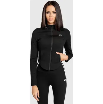 Dámská softshellová bunda Dámská sportovní bunda na zip Iron Aesthetics Define, černá : Barva - Černá, Velikost - M