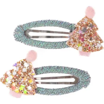 Vánoční sponky 2 kusy Great Pretenders - Minty Christmas