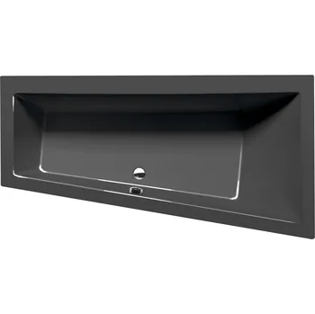 Vana ANDRA R asymetrická vana 160x90x45cm, šedá