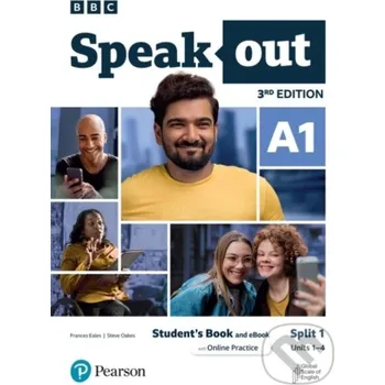 Anglický jazyk Speakout 3ed A1.1 Student s Book and eBook with Online Practice Split - Frances Eales, Steve Oakes Pearson