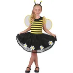 Dětský kostým Sweet Bee (šaty, čelenka, křídla), velikost 110/120 cm GoDan S.A.