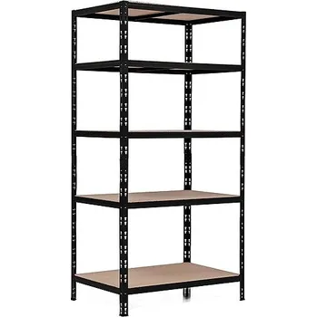 Dílenský regál Trestles Policový regál 1800 × 900 × 600 mm, černý