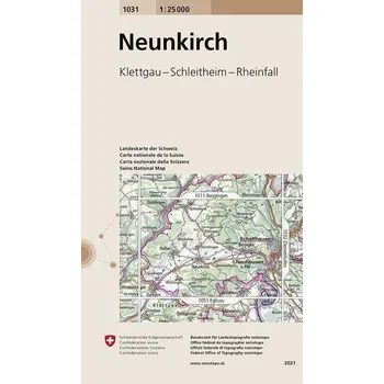 Swisstopo 1 : 25 000 Neunkirch