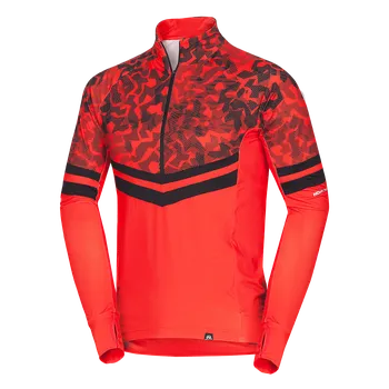 Pánská mikina Northfinder Pánský lyžařský technický svetr BERTI, oranžová, L