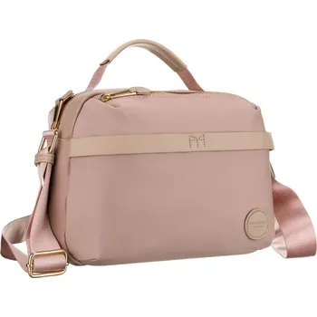 Kabelka nylonová taška přes rameno se zapínáním na zip Barva: Růžová