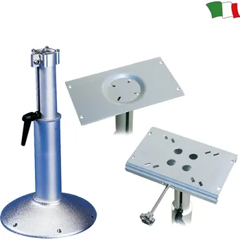 Člun NUTICHE Odnímatelný 360 ° otočný podstavec se zapuštěnou spodní základnou - deska fixní 220x200mm