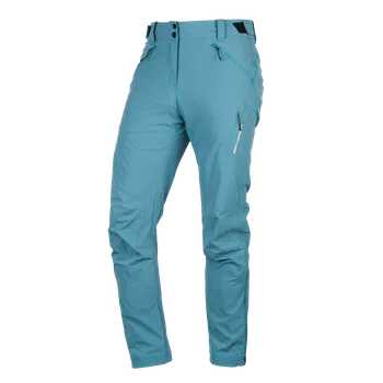Dámské kalhoty Northfinder Dámské elastické outdoorové nohavice MANDIE, tyrkysová, XL