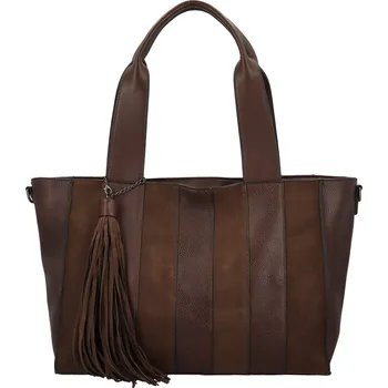 Dámská kabelka na rameno taupe - Maria C Nielsa taupe