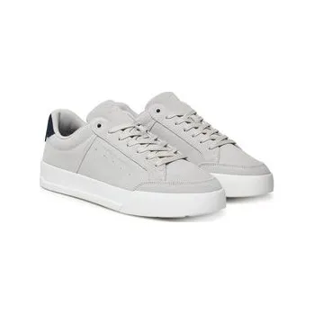 Dámská obuv Sneakersy Tommy Hilfiger Th Court Summer Suede FM0FM05517 Šedá 40