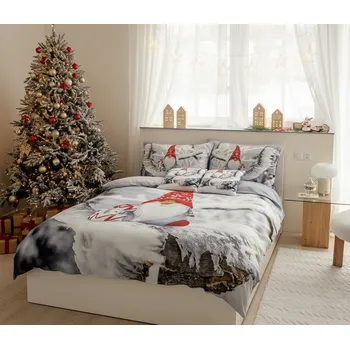 Povlečení Vánoční povlečení WHITE