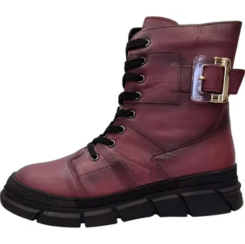 Dámská zimní obuv KREMARA Dámské kotníkové boty KREMARA, model 248-005 bordo Velikost: 37