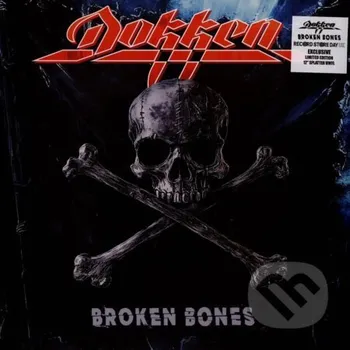 Hudba Dokken: Broken Bones (Blue & Black Splatter) LP - Dokken Warner Music
