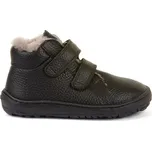 FRODDO ZIMNÍ FURRY Black | Dětské zimní zateplené barefoot boty - 32