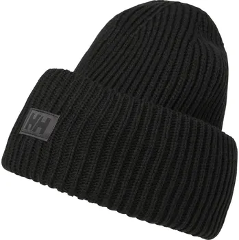 Čepice Zimní čepice HELLY HANSEN HH RIB BEANIE 54020_990 – Černá