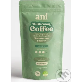 ANi Mushroom Coffee Testosteron booster - mletá káva - Ani Ani