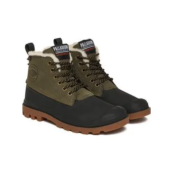 Pánská obuv Turistická obuv Palladium Pampa Duck Wl Wp+ 79547-325-M Zelená 37