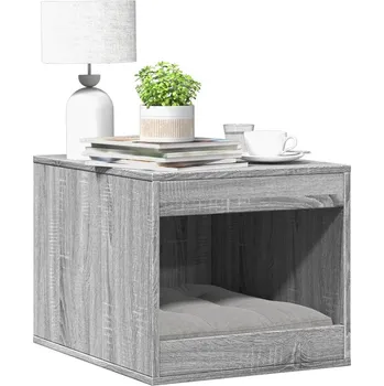 vidaXL Skříňka na kočičí záchod 47 x 59 x 42 cm kompozit [857760] Barva: šedá sonoma