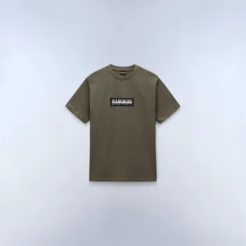 Pánská móda Tričko Napapijri Tea Leaf 1175646 XL