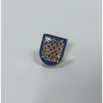 Odznak (pins) Moravská orlice 2,2 x 1,7 cm - barevný-modrý