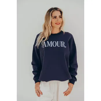 Těhotenská mikina Kojící mikina Amour Marine