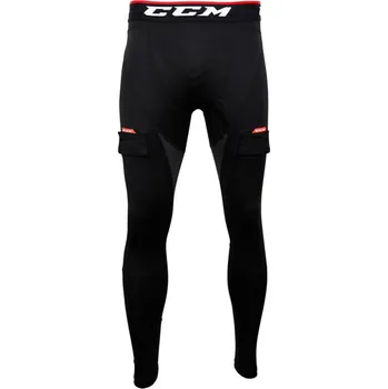 Kompresní kalhoty se suspenzorem CCM Pant Jock Senior XXL