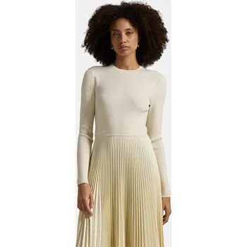 Dámské oblečení Šaty POLO RALPH LAUREN Authentic Cream 1176549 12 (M)