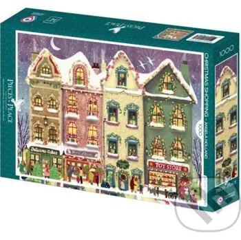 Puzzle Vianočné nákupy - Angela Holland Pieces &amp; Peace