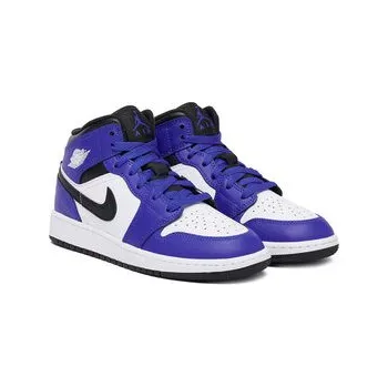 Dámské tenisky Sneakersy Nike Air Jordan 1 Mid (GS) DQ8423 402 Modrá 38_5