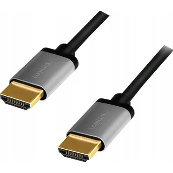 Video kabel HDMI kabel LogiLink CHA0103 4K/60 Hz, hliníkový, 5 m