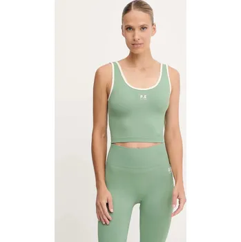 Tréninkový top P.E Nation Restore 253W200 zelená 07X, vel. M