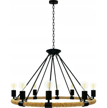 Závěsné svítidlo Polux ROPE ARTHUR 8 - 8 žárovek E27