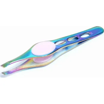 Péče o řasy a obočí Šikmá pinzeta na obočí