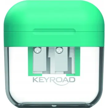 Ořezávátko Ořezávátko dvojité s nádobkou Keyroad, vícebarevné