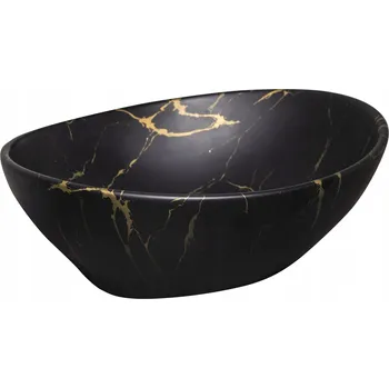 Umyvadlo Umyvadlo na desku oválné Kerra KR 707 33,5 cm, vícebarevné