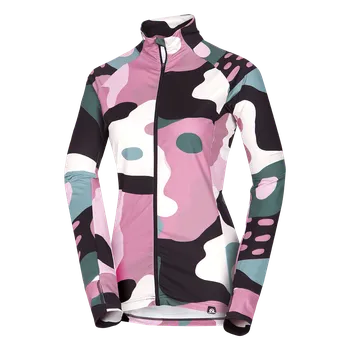 Dámská mikina Northfinder Dámský lyžařský technický svetr s celopotlačou JAMIYA, alloverprint, M