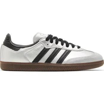 Dámské tenisky adidas Samba OG Silver Metallic Black Gum (W) Velikost: 37 1/3