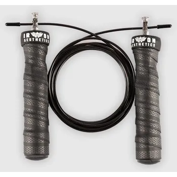 Švihadlo Švihadlo Iron Aesthetics Heavy Jump, černé : Barva - Černá, Velikost - UNI