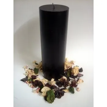 Svíčka Oltářní svíce černá 4