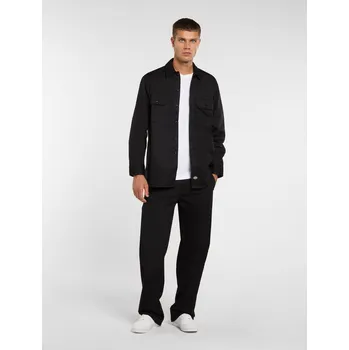 Pánská košile Dickies WORK SHIRT LS REC BLK Velikost: L